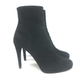 Prada Platform Ankle Boots Black Suede Size 41.5