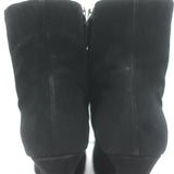 Prada Platform Ankle Boots Black Suede Size 41.5