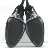 Prada Platform Ankle Boots Black Suede Size 41.5