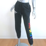 Madhappy So Sorry No Wifi Sweatpants Black Size Small