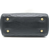 Louis Vuitton Montaigne MM Tote Black Empreinte Leather Shoulder Bag