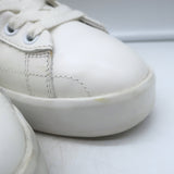 Golden Goose Purestar Sneakers White & Gold Metallic Leather Size 39