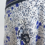 Rebecca Taylor Sleeveless Mini Dress Navy Floral Print Silk Size 8