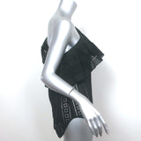 Veronica Beard Ruffled One Shoulder Top Cruz Black Cotton Eyelet Size 12 NEW