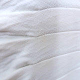 L'Agence Pleated-Side Sleeveless Mini Dress White Stretch Cotton Size 2