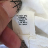 L'Agence Pleated-Side Sleeveless Mini Dress White Stretch Cotton Size 2