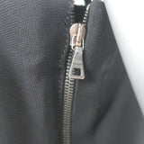 Prada Asymmetric Draped Dress Black Crepe Size 44