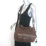 Givenchy Medium Pandora Bag Brown Crocodile-Embossed Nubuck Leather Crossbody