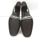 Jenni Kayne Bobby Low-Heel Boots Chocolate Brown Leather Size 41 NEW