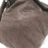 Givenchy Medium Pandora Bag Brown Crocodile-Embossed Nubuck Leather Crossbody