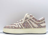 Jimmy Choo Hawaii Glow in the Dark Glitter Low Top Sneakers Pink/White Size 38