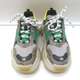 Gucci x Balenciaga The Hacker Project Triple S Sneakers Green/Brown Size 38