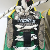 Gucci x Balenciaga The Hacker Project Triple S Sneakers Green/Brown Size 38