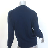 Lingua Franca Hallelujah Cashmere Sweater Navy Size Extra Small