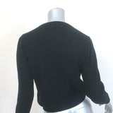Lingua Franca Who Run The World Cashmere Sweater Black Size Extra Small
