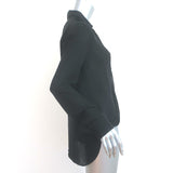 L'Agence Black Silk Size Extra Small Long Sleeve Top
