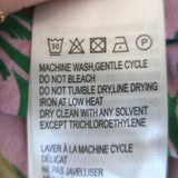 FARM Rio Ana Tapestry Midi Dress Fuchsia Floral Print Cotton Size Small