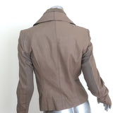 Rick Owens Classic Leather Biker Jacket DNA Dust Size 44 NEW