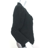 IRO Siana Metallic Boucle Tweed Jacket Black Cotton-Blend Size 40