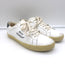 Saint Laurent Court Classic SL/06 Embroidered Low Top Sneakers White Size 40