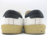 Saint Laurent Court Classic SL/06 Embroidered Low Top Sneakers White Size 40