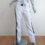 KRU Side-Stripe Ski Pants White Size Large