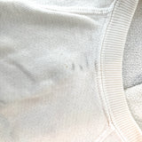 THE GREAT The Slouch Sweatshirt Cream Daisy Stamp Cotton Size 1