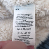 Free People Embroidered Denim Sherpa Jacket Blue Size Extra Small