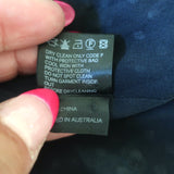 Zimmermann Whitewave Tiered Midi Skirt Black Floral Print Swiss Dot Size 0