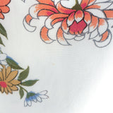 Isabel Marant Ioudy Asymmetric Long Sleeve Top Cream Floral Print Silk Size 36