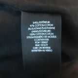 Alice + Olivia Saige Lace-Up Back Mini Dress Black Stretch Cotton Size 2