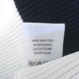 Staud Swirling Striped Maxi Skirt Navy/White Size Extra Small