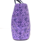 Louis Vuitton Cosmic Blossom PM Tote Purple Printed Coated Canvas Shoulder Bag
