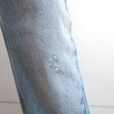 The Attico Boyfriend Jeans Light Blue Denim Size 40