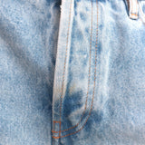 The Attico Boyfriend Jeans Light Blue Denim Size 40