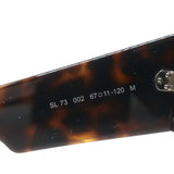 Saint Laurent SL 73 Oversize Cat Eye Sunglasses Tortoise Shell