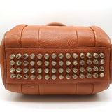 Alexander Wang Rockie Crossbody Bag Brown Grained Leather
