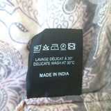 Isabel Marant Xanity Ruffled Mini Dress Pink/Multi Printed Cotton Size 38