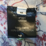 Isabel Marant Etoile Maria Blouse Pink Floral Print Size 38 Long Sleeve Top