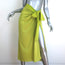 ERES Zephyr Pareo Cover-Up Wrap Skirt Lime Cotton Jersey One Size