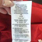 Gucci Hollywood Embroidered Leather Bomber Jacket Black Size 42