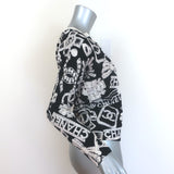 Chanel 2024 Coco Neige Cashmere Sweater Set Black Size 34/36