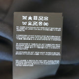 Saint Laurent Sequin-Trimmed Open Front Jacket Black Wool Crepe Size 38