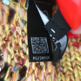 Chanel 24C Palm Tree Jacquard Knit Sequin Cardigan Pink/Yellow Size 34