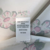 LoveShackFancy x Morgan Lane Stella Slip Dress White Floral Satin Size Large