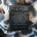 Isabel Marant Etoile Jafney Ruched Leopard Print Mini Dress Brown Silk Size 1