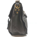 Proenza Schouler PS1 Medium Satchel Dark Brown Leather Crossbody Bag