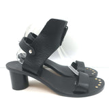 Isabel Marant Jaeryn Sandals Black Leather Size 41