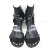 Isabel Marant Jaeryn Sandals Black Leather Size 41