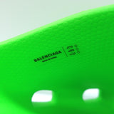 Balenciaga x Crocs Pool Slide Sandals Neon Green Rubber Size 36 NEW
